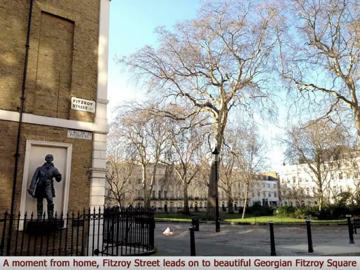 Elegant Fitzrovia Central London 2-Bed Nr Oxford Street Helpful Informative Host Extérieur photo