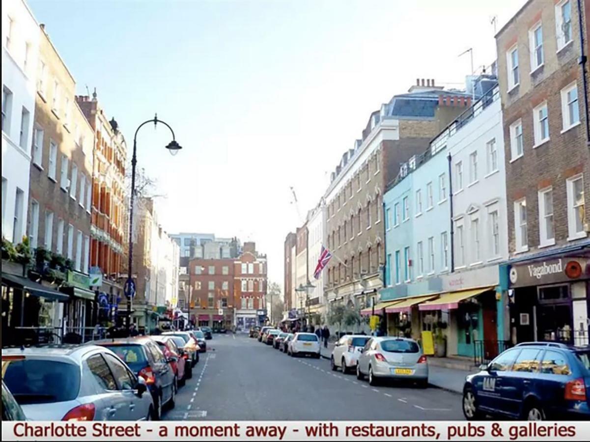 Elegant Fitzrovia Central London 2-Bed Nr Oxford Street Helpful Informative Host Extérieur photo